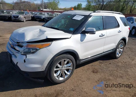 2014 Ford Explorer Limited z USA, uszkodzony, nr VIN 1FM5K8F86EGA10585